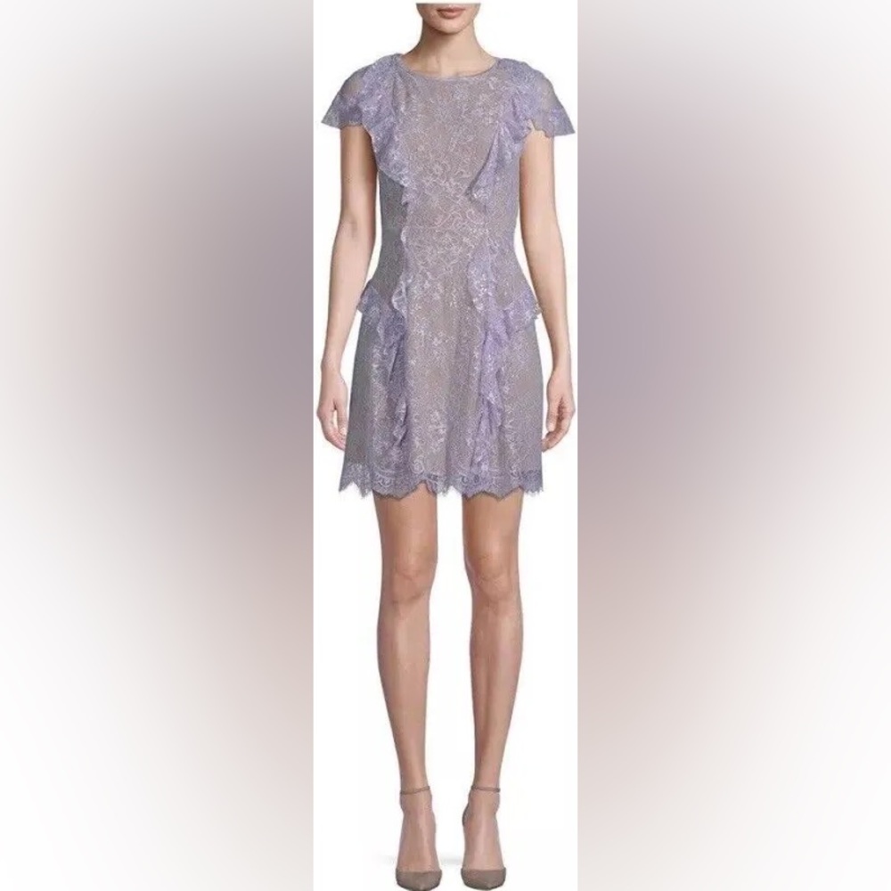 For Love and Lemons Ruffle Lace dress MEDIUM